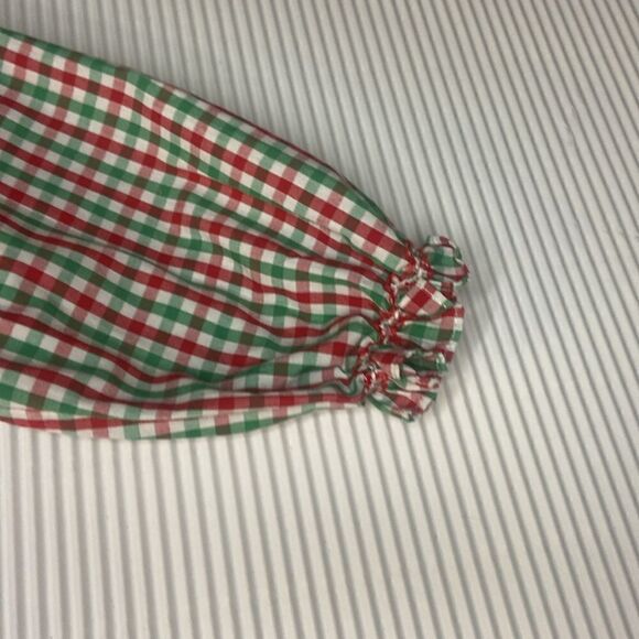 Orient Express Smocked Special Occasion Christmas Holiday Top Size 4 - Picture 3 of 6